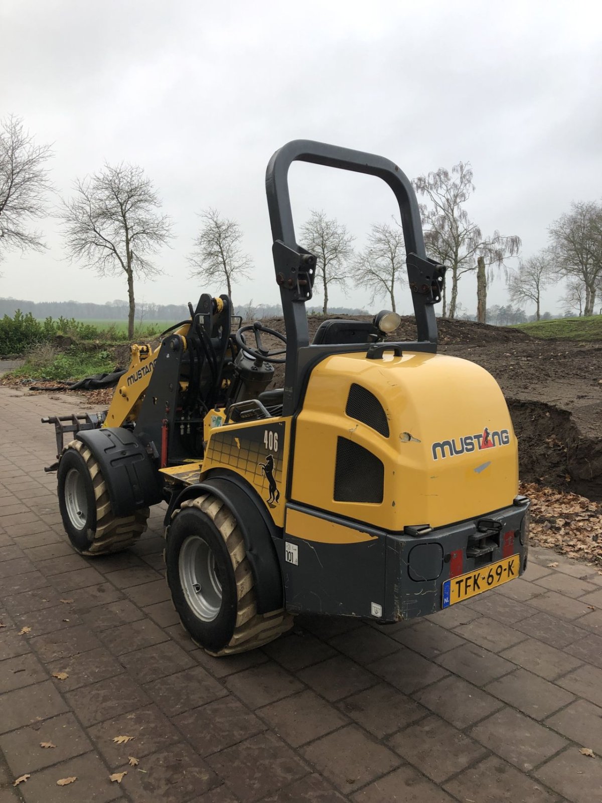 Kompaktlader typu Mustang 406, Gebrauchtmaschine v Nieuw Heeten (Obrázok 4)