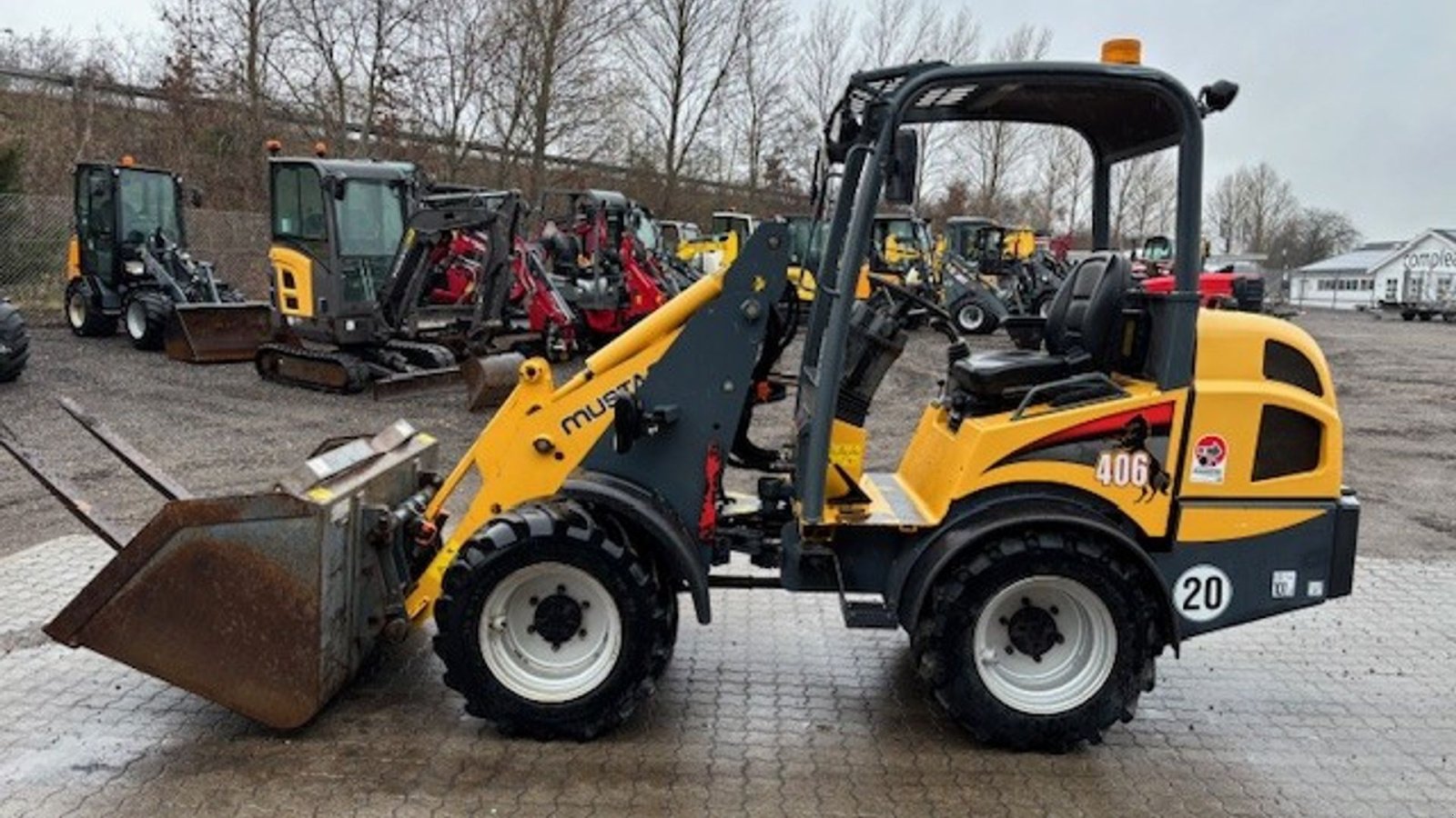 Kompaktlader del tipo Mustang AL 406, Gebrauchtmaschine en Nørresundby (Imagen 6)