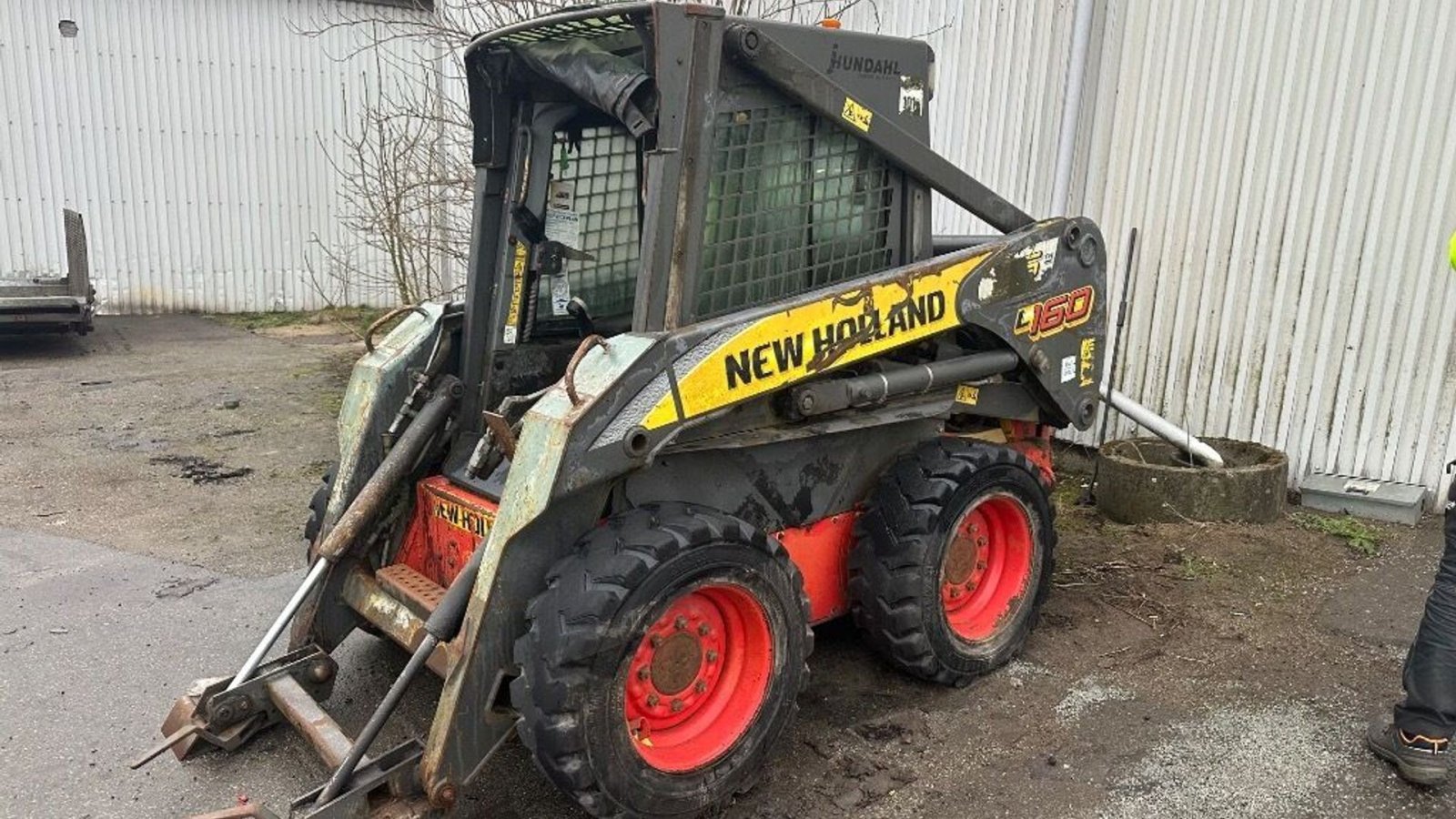 Kompaktlader van het type New Holland L160, Gebrauchtmaschine in Rødovre (Foto 1)