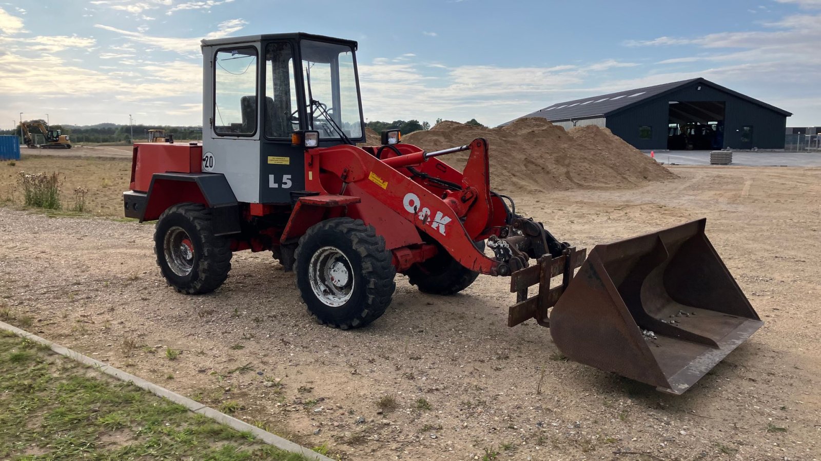 Kompaktlader of the type O&K L5 Minilæsser, Gebrauchtmaschine in Horsens (Picture 3)