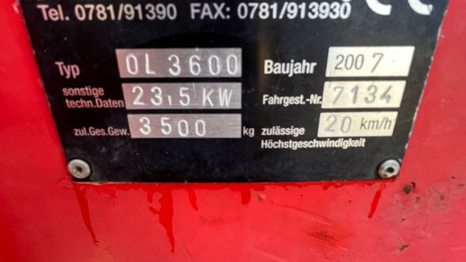 Kompaktlader typu Oehler OL3600, Gebrauchtmaschine w Grenaa (Zdjęcie 5)