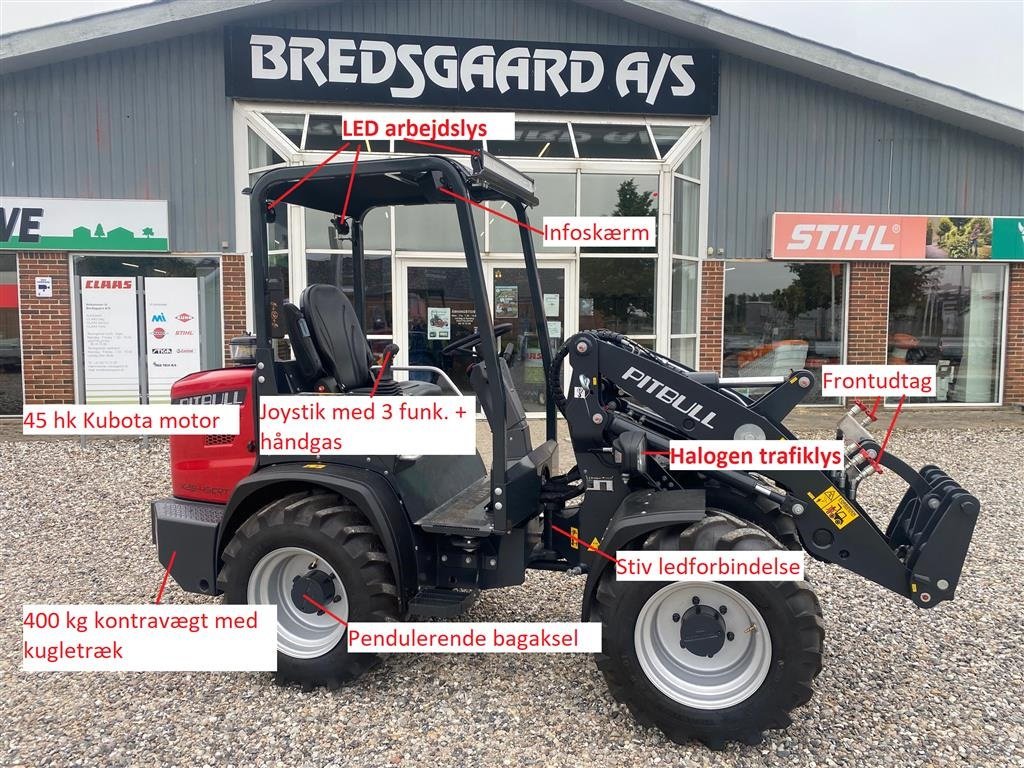 Kompaktlader of the type Pitbull X28-45CRT Fremstillet i Holland, Linde hydraulik, prøv den., Gebrauchtmaschine in Kjellerup (Picture 1)