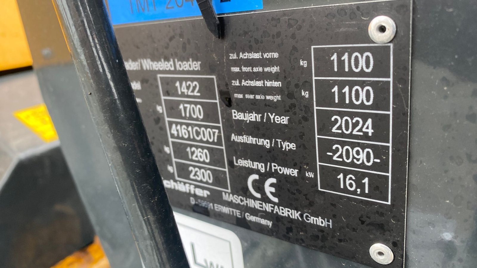 Kompaktlader от тип Schäffer 1422 SGT, Gebrauchtmaschine в Roskilde (Снимка 6)