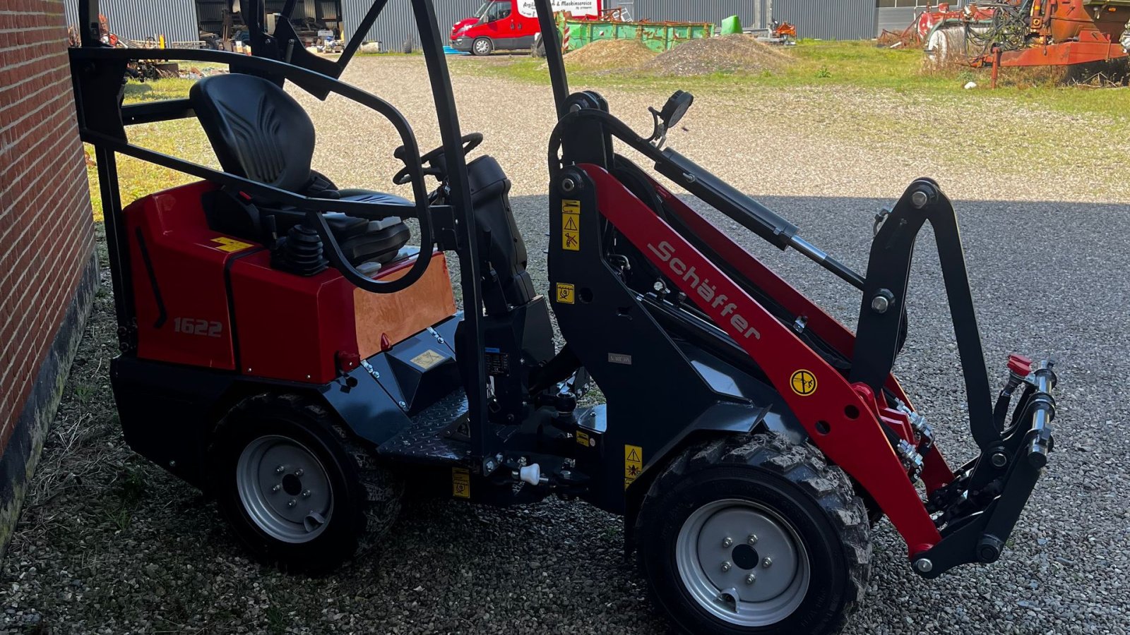 Kompaktlader des Typs Schäffer 1622, Gebrauchtmaschine in Toftlund (Bild 3)