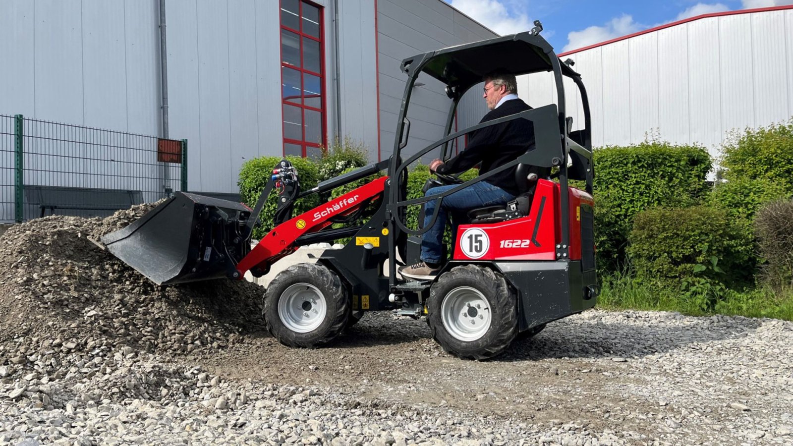 Kompaktlader typu Schäffer 1622, Gebrauchtmaschine v Glamsbjerg (Obrázek 3)