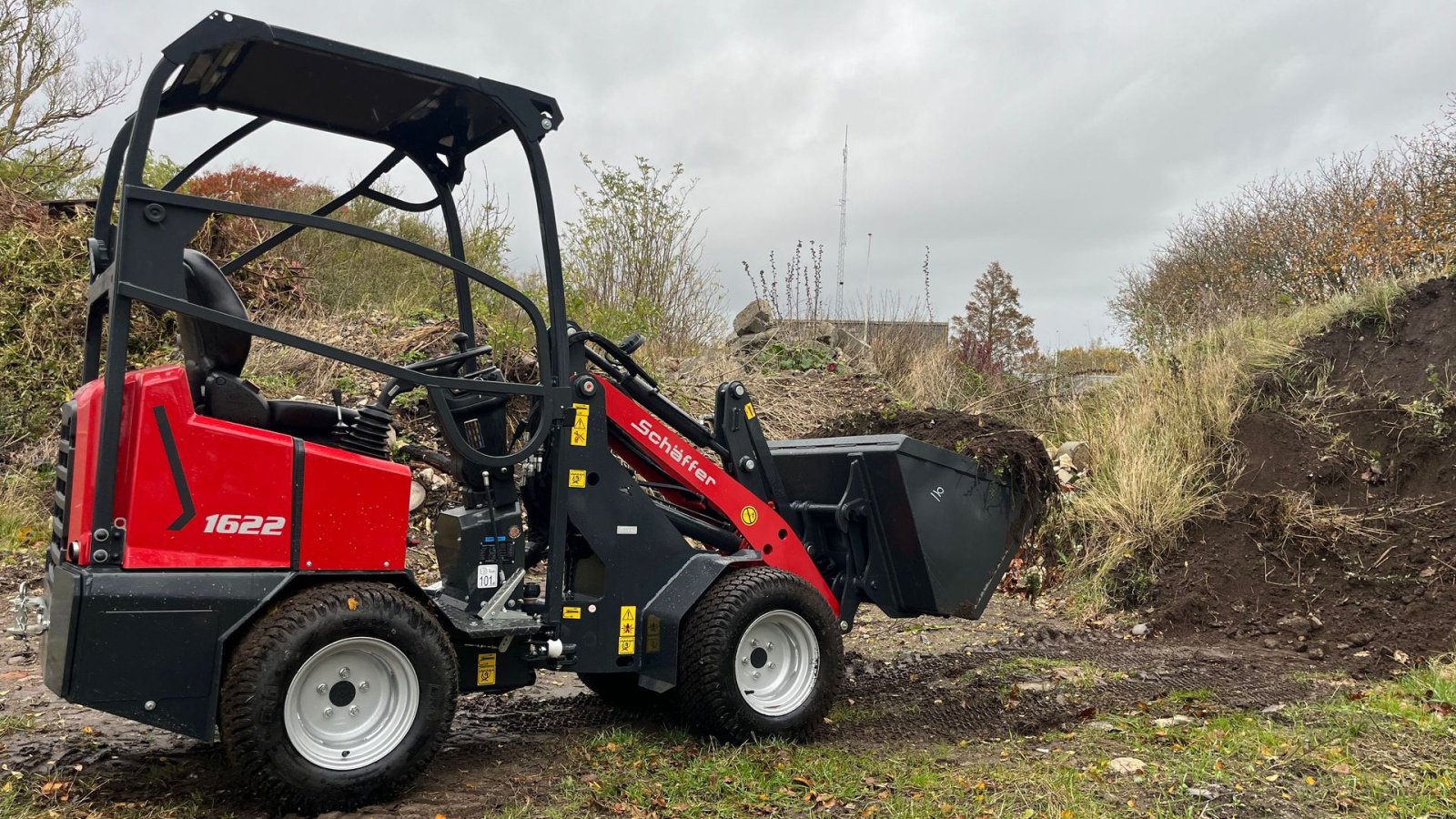 Kompaktlader типа Schäffer 1622, Gebrauchtmaschine в Grenaa (Фотография 1)