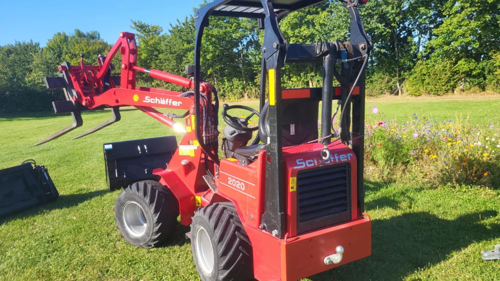Kompaktlader des Typs Schäffer 2020, Gebrauchtmaschine in Kolind (Bild 2)