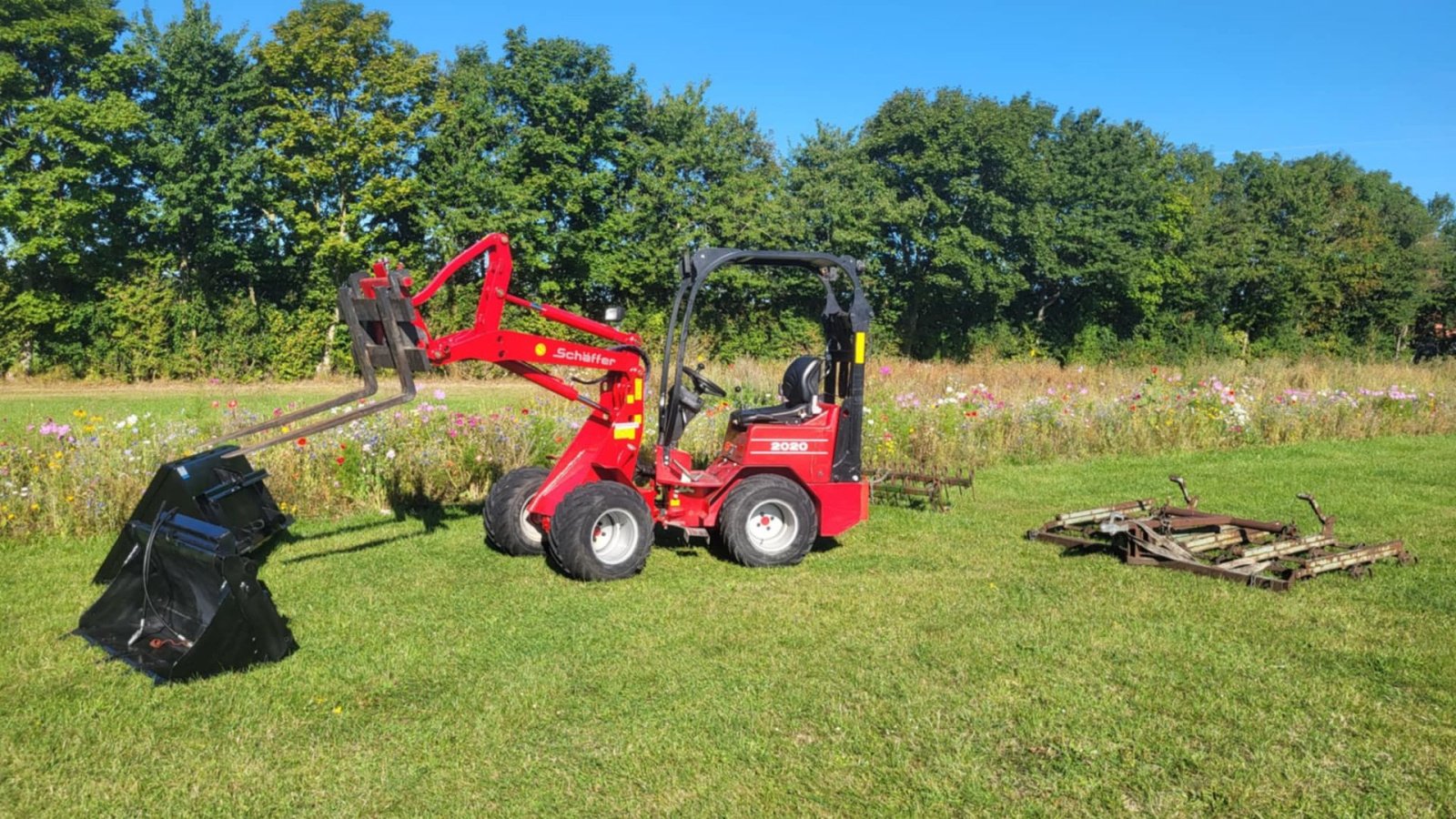 Kompaktlader des Typs Schäffer 2020, Gebrauchtmaschine in Kolind (Bild 3)