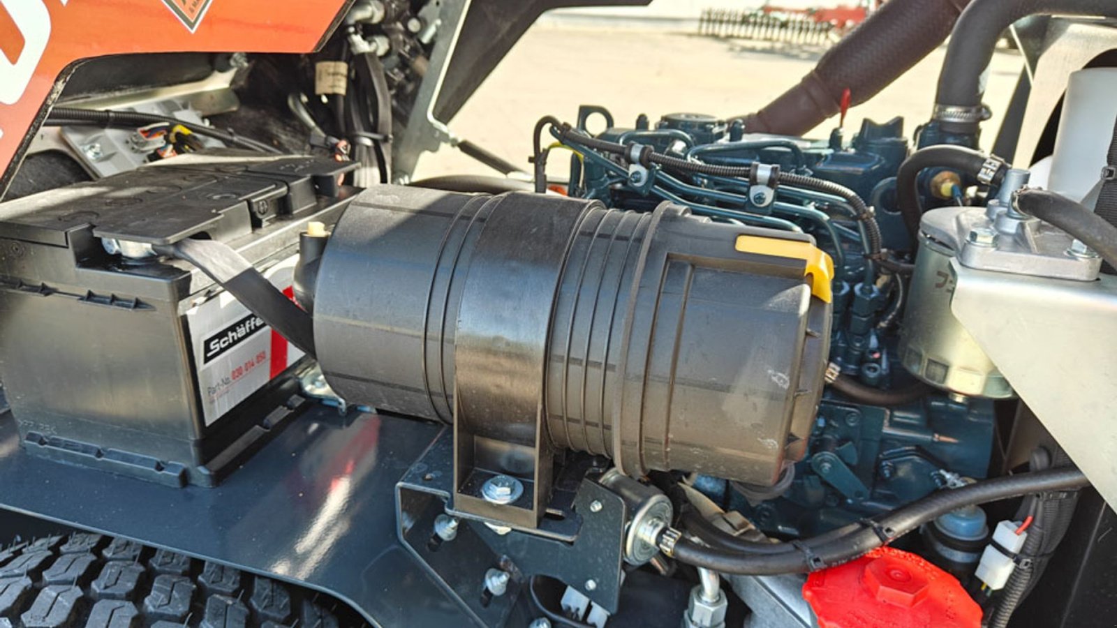 Kompaktlader Türe ait Schäffer 2024S, Gebrauchtmaschine içinde Vrå (resim 13)