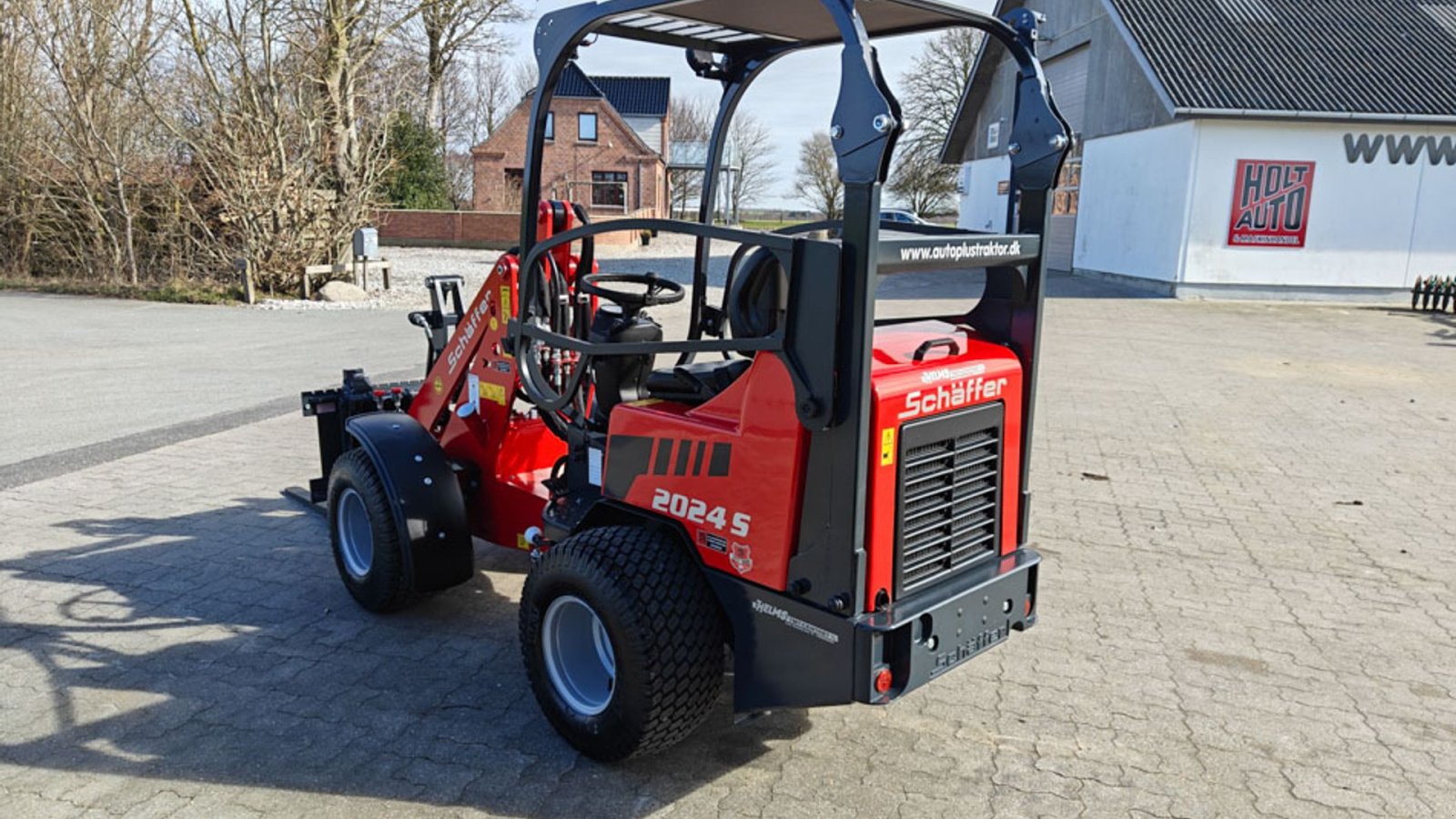 Kompaktlader Türe ait Schäffer 2024S, Gebrauchtmaschine içinde Vrå (resim 4)