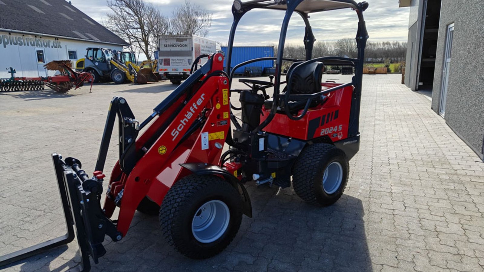 Kompaktlader Türe ait Schäffer 2024S, Gebrauchtmaschine içinde Vrå (resim 5)