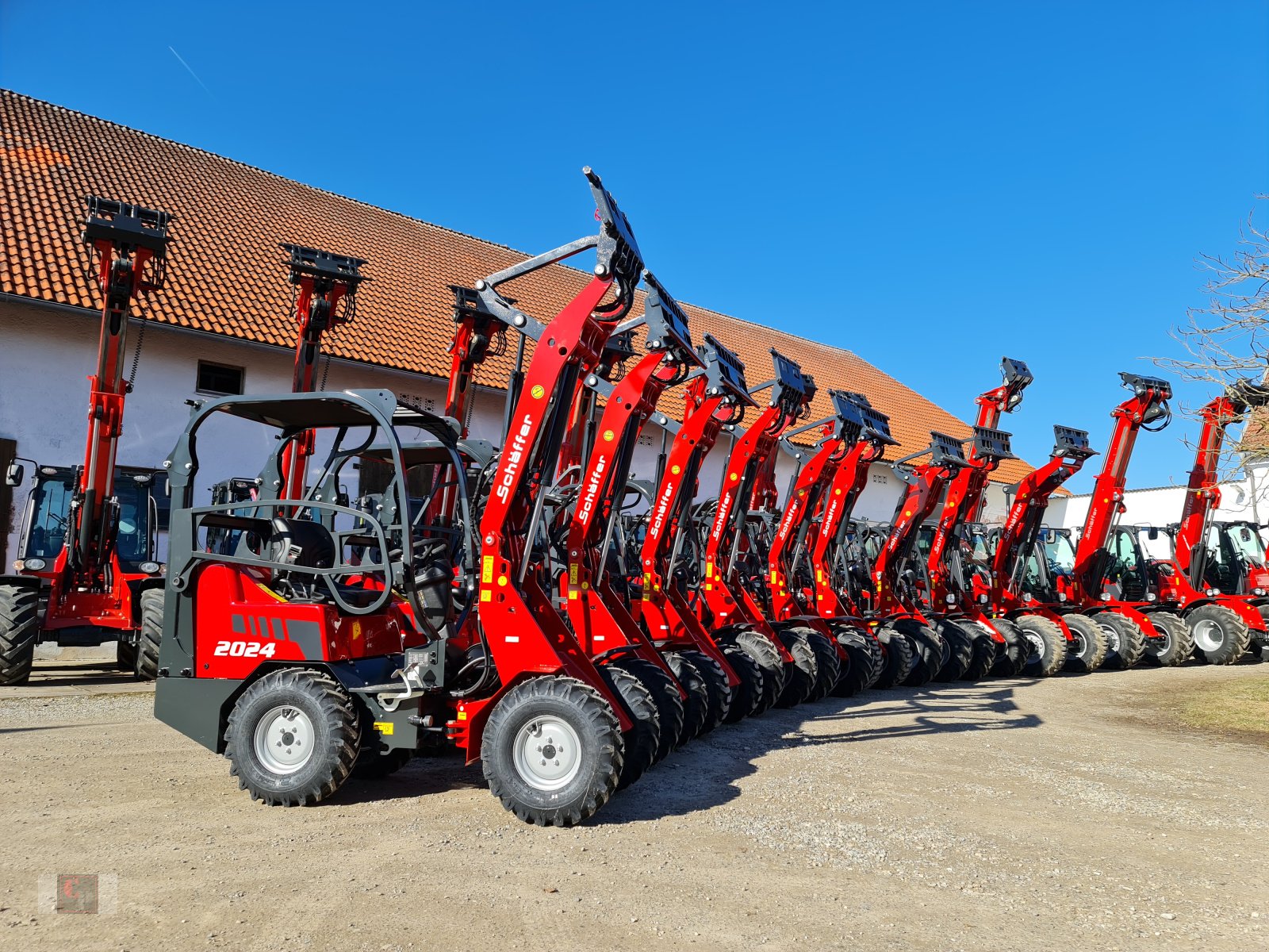 Kompaktlader des Typs Schäffer 2028 - 9660T, Neumaschine in Gerolsbach (Bild 8)