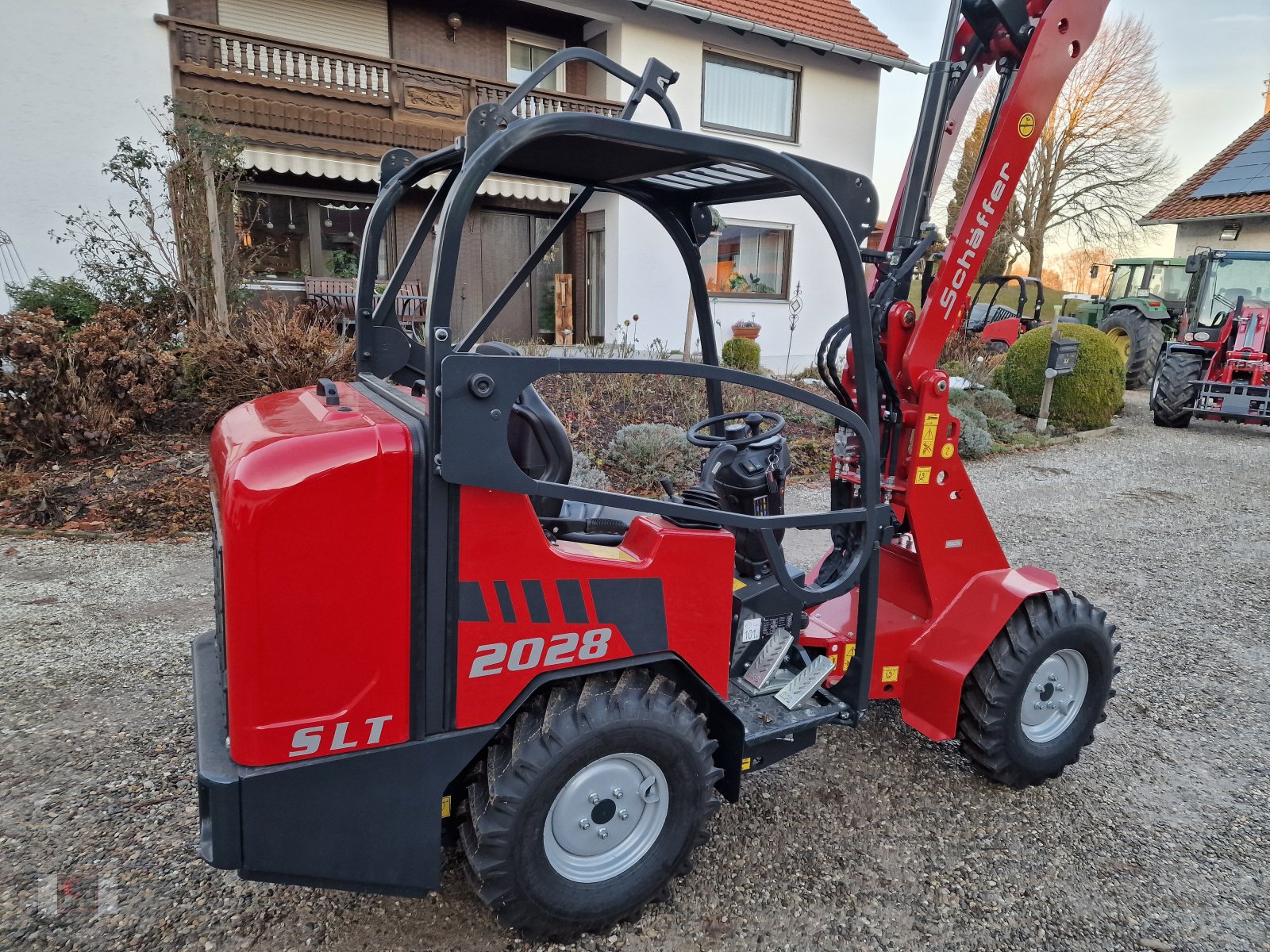 Kompaktlader van het type Schäffer 2028 SLT, Neumaschine in Gerolsbach (Foto 2)