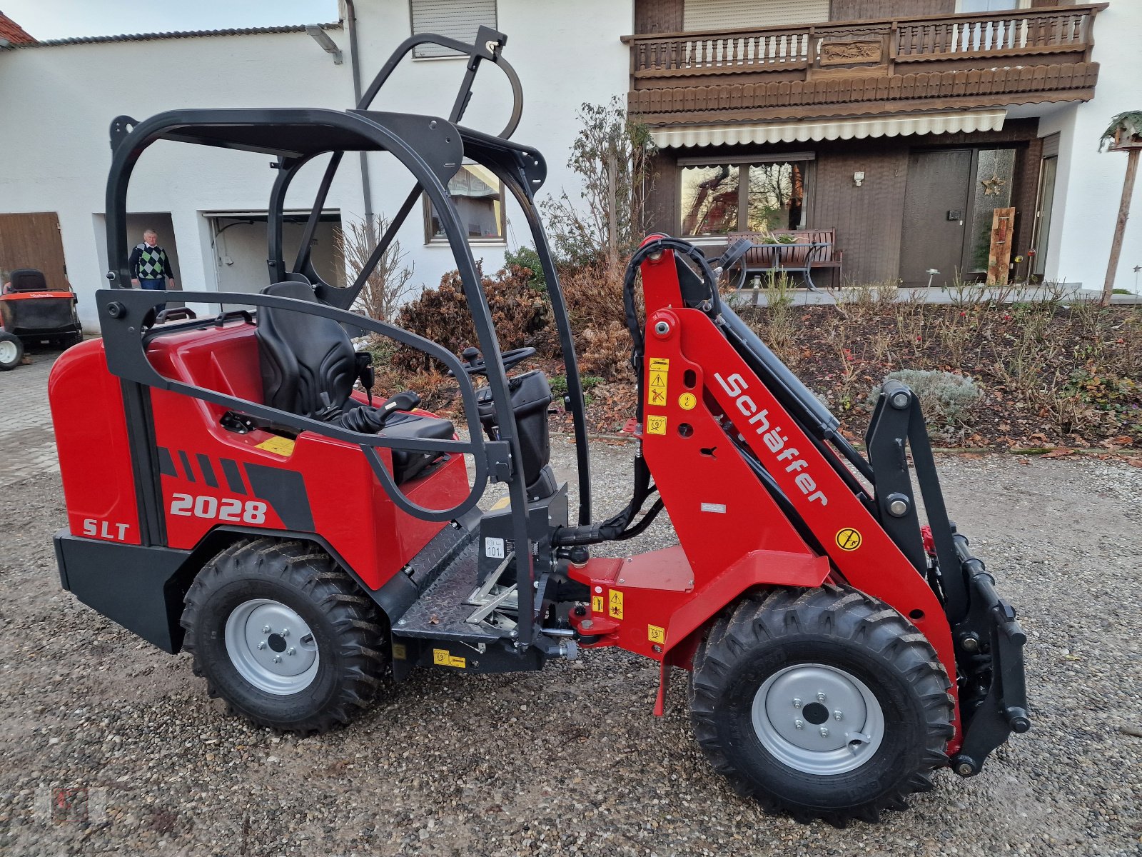 Kompaktlader of the type Schäffer 2028 SLT, Neumaschine in Gerolsbach (Picture 3)