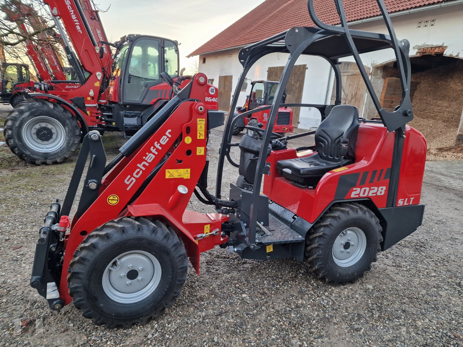 Kompaktlader of the type Schäffer 2028 SLT, Neumaschine in Gerolsbach (Picture 4)