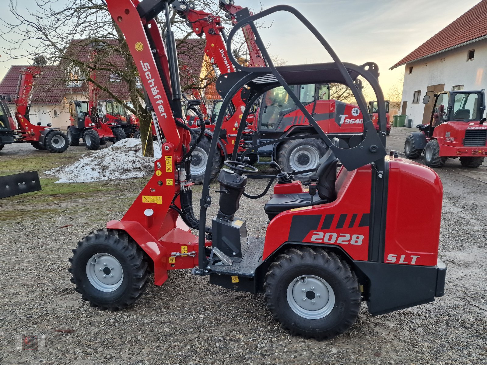 Kompaktlader van het type Schäffer 2028 SLT, Neumaschine in Gerolsbach (Foto 7)