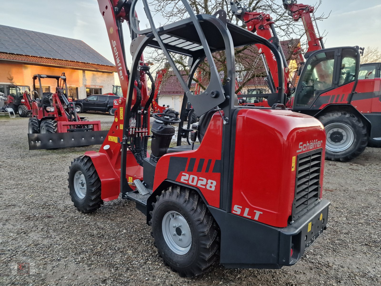 Kompaktlader of the type Schäffer 2028 SLT, Neumaschine in Gerolsbach (Picture 9)