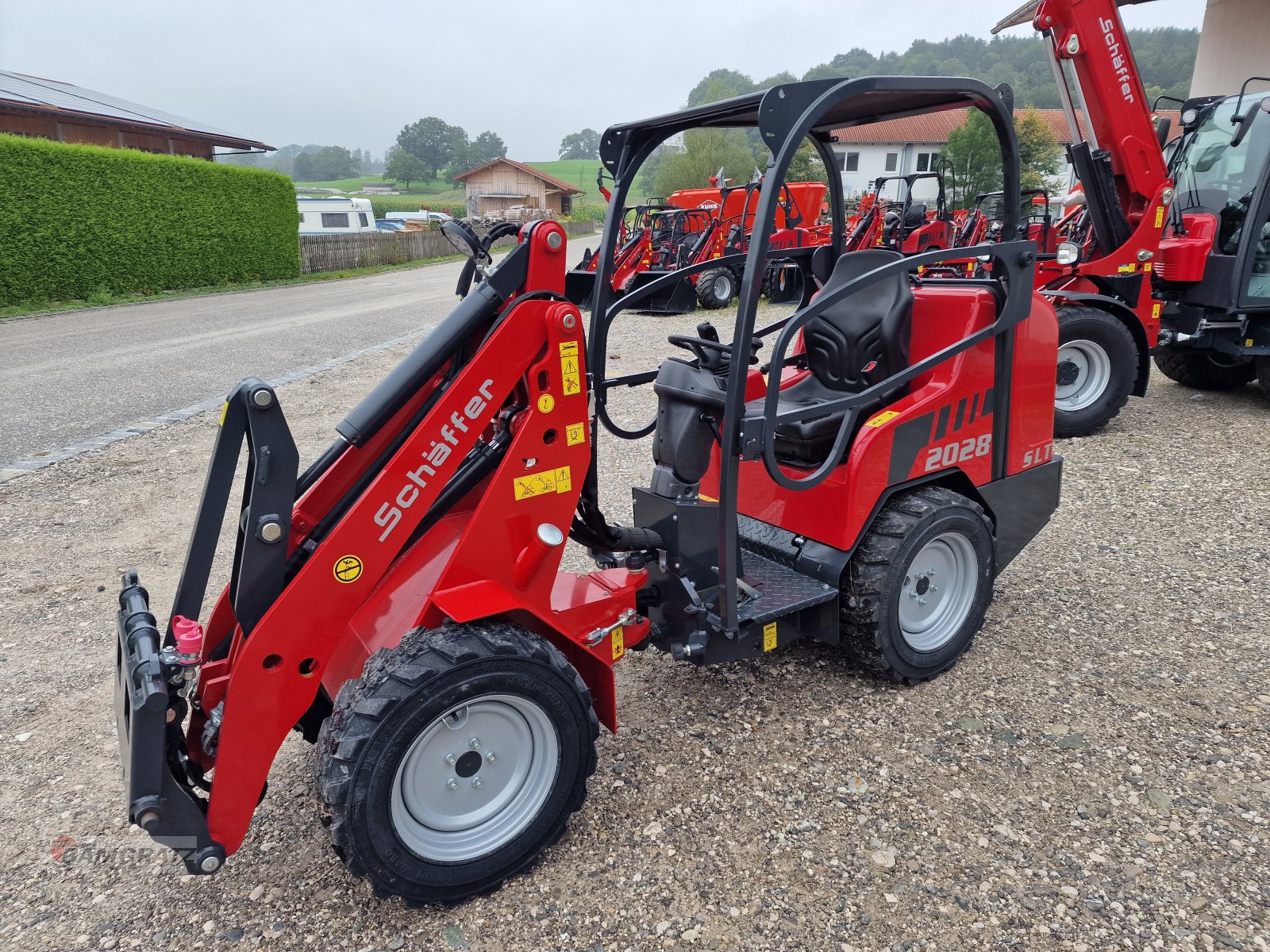 Kompaktlader of the type Schäffer 2028 SLT, Neumaschine in Eberfing (Picture 2)