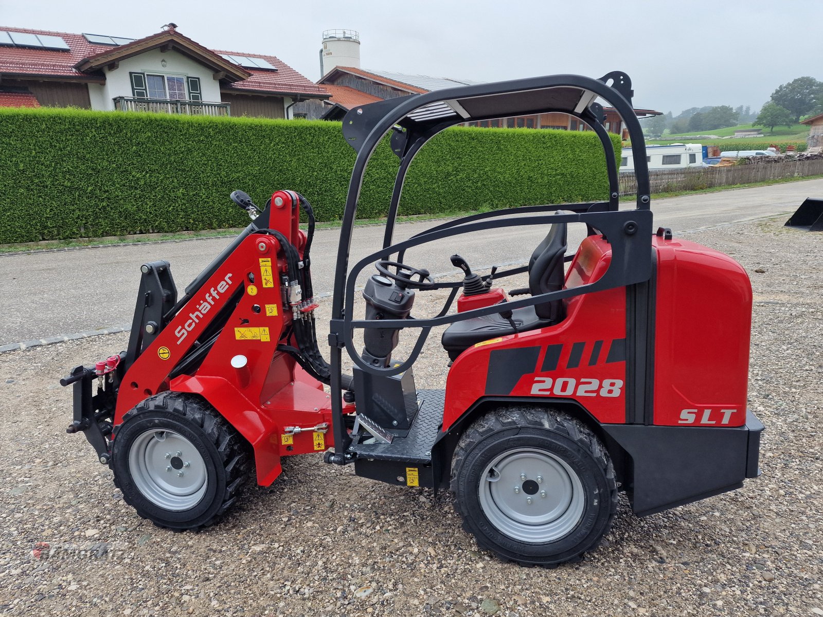 Kompaktlader of the type Schäffer 2028 SLT, Neumaschine in Eberfing (Picture 3)