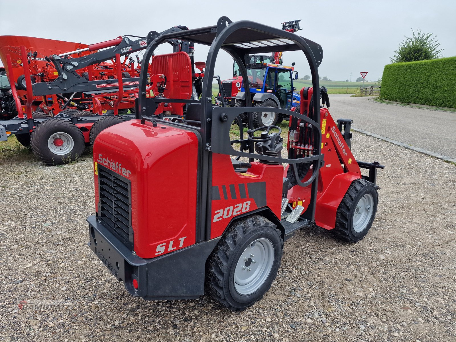 Kompaktlader of the type Schäffer 2028 SLT, Neumaschine in Eberfing (Picture 7)