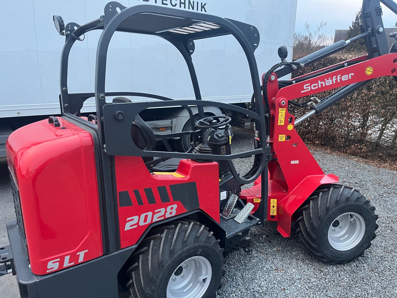 Kompaktlader del tipo Schäffer 2028 SLT, Neumaschine en Sundern-Stockum (Imagen 11)