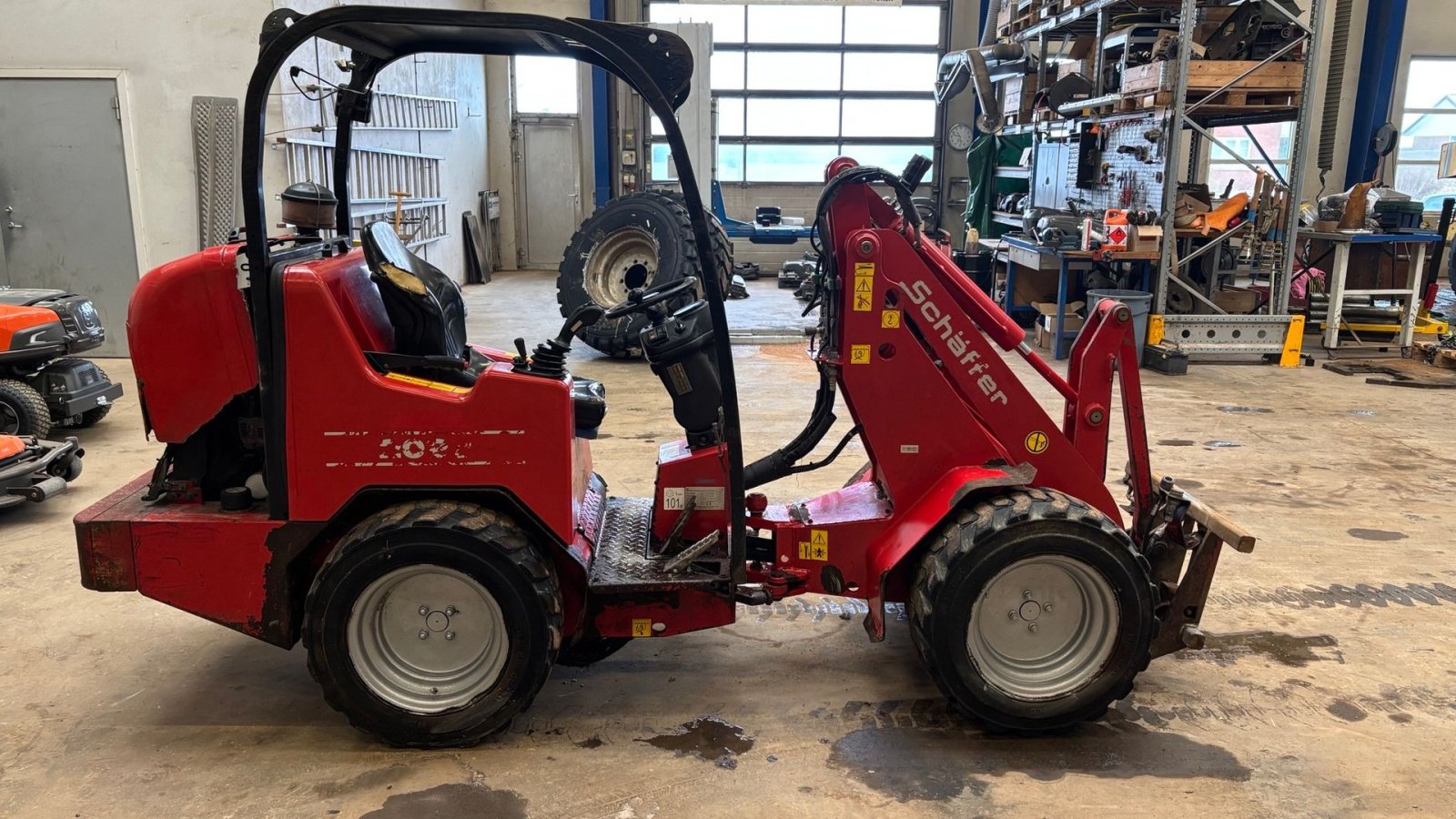 Kompaktlader типа Schäffer 2028 Solgt -, Gebrauchtmaschine в Gram (Фотография 7)