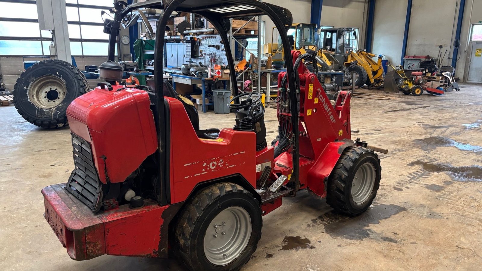 Kompaktlader типа Schäffer 2028 Solgt -, Gebrauchtmaschine в Gram (Фотография 8)