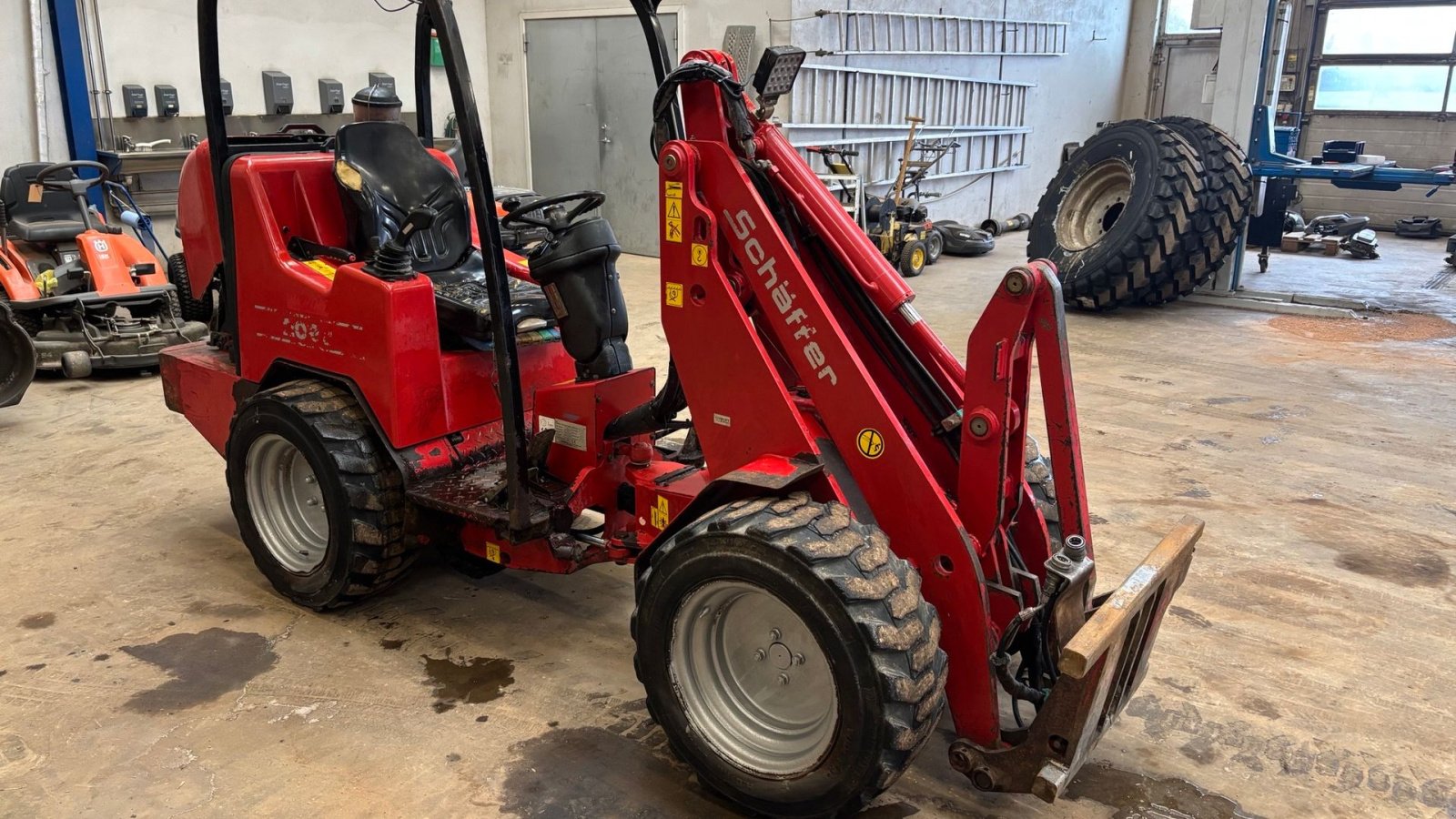 Kompaktlader от тип Schäffer 2028, Gebrauchtmaschine в Gram (Снимка 5)