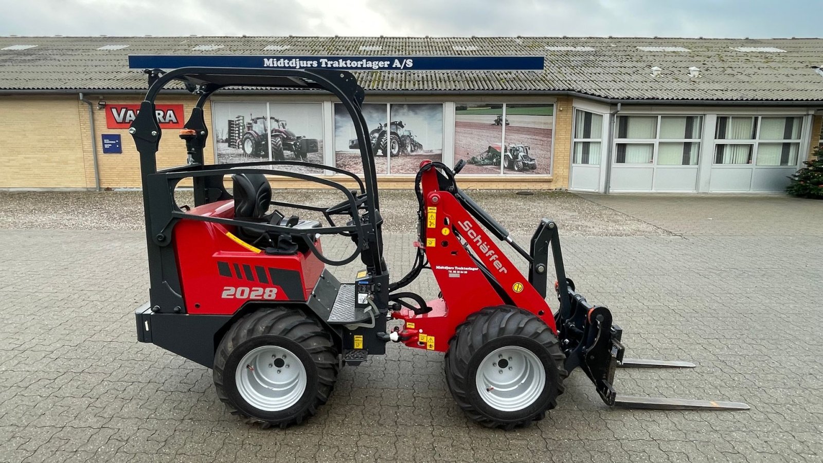 Kompaktlader del tipo Schäffer 2028, Gebrauchtmaschine en Nimtofte (Imagen 2)