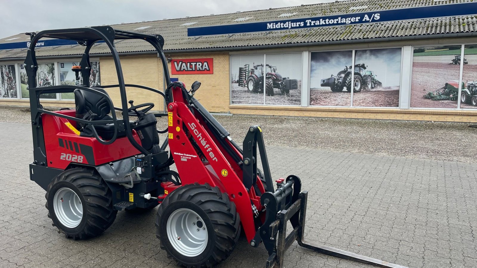 Kompaktlader del tipo Schäffer 2028, Gebrauchtmaschine en Nimtofte (Imagen 1)
