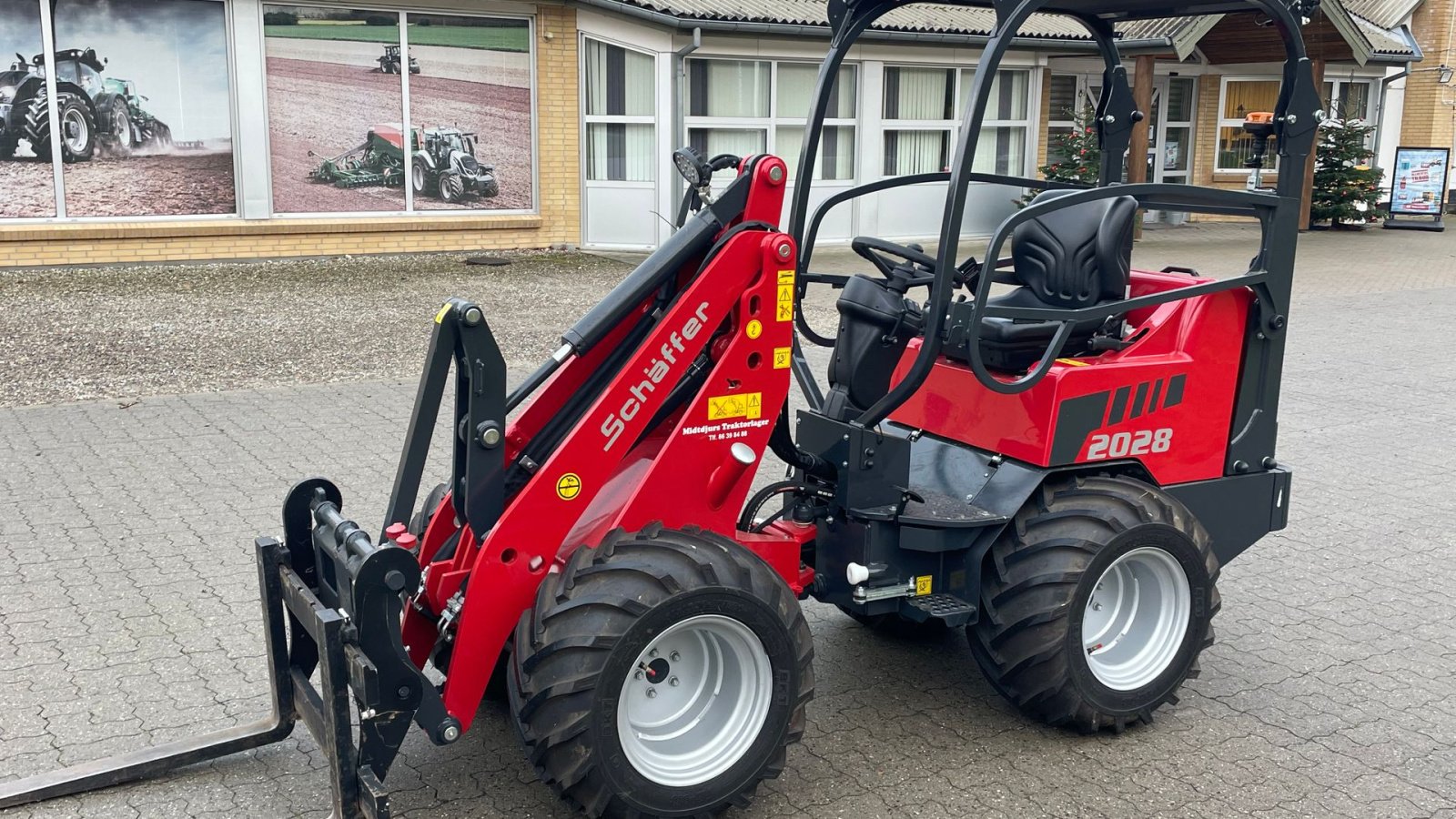 Kompaktlader del tipo Schäffer 2028, Gebrauchtmaschine en Nimtofte (Imagen 6)