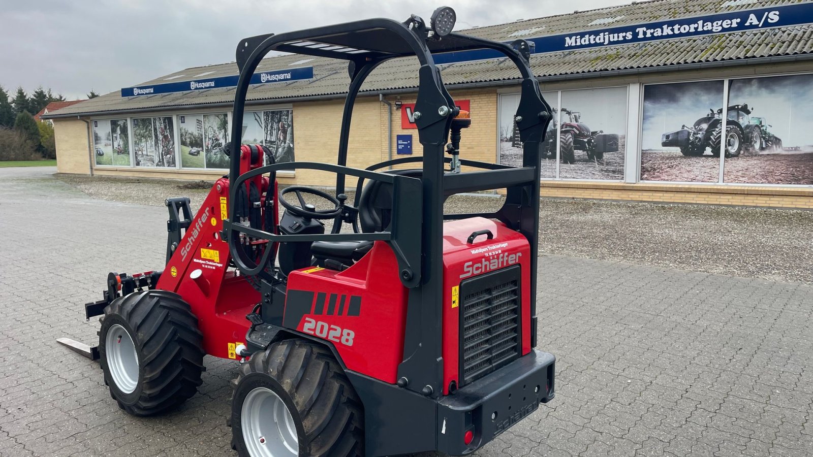 Kompaktlader del tipo Schäffer 2028, Gebrauchtmaschine en Nimtofte (Imagen 4)