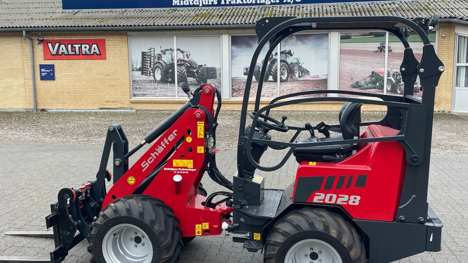 Kompaktlader del tipo Schäffer 2028, Gebrauchtmaschine en Nimtofte (Imagen 5)