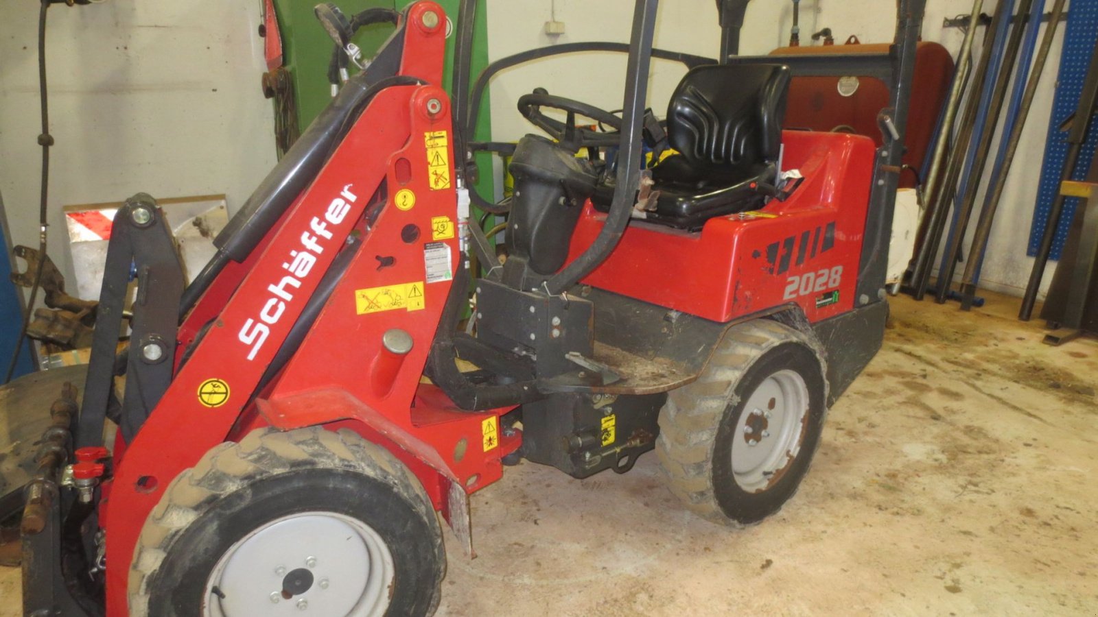 Kompaktlader typu Schäffer 2028, Gebrauchtmaschine v Nørre Nebel (Obrázek 2)