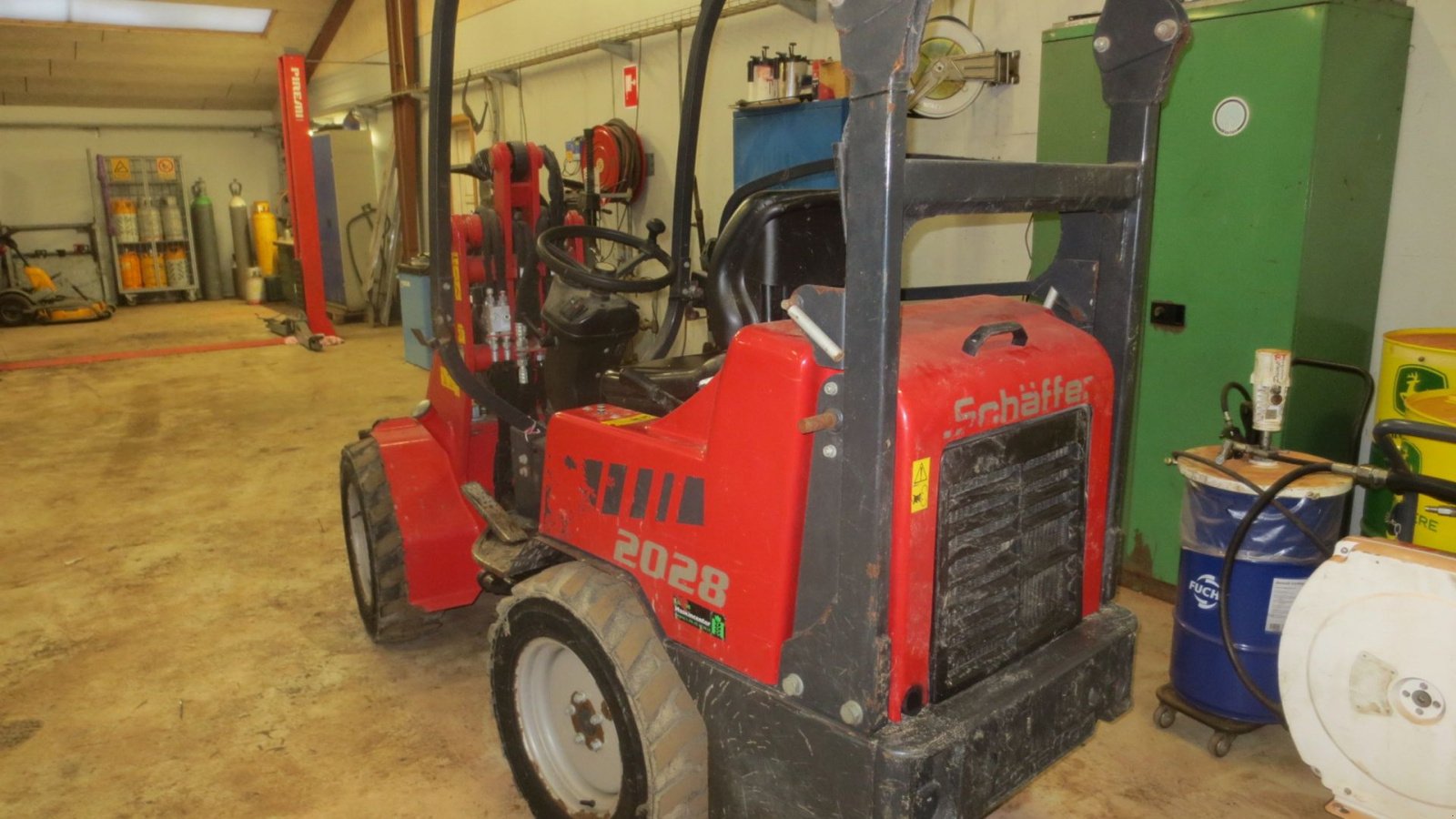 Kompaktlader typu Schäffer 2028, Gebrauchtmaschine v Nørre Nebel (Obrázek 1)