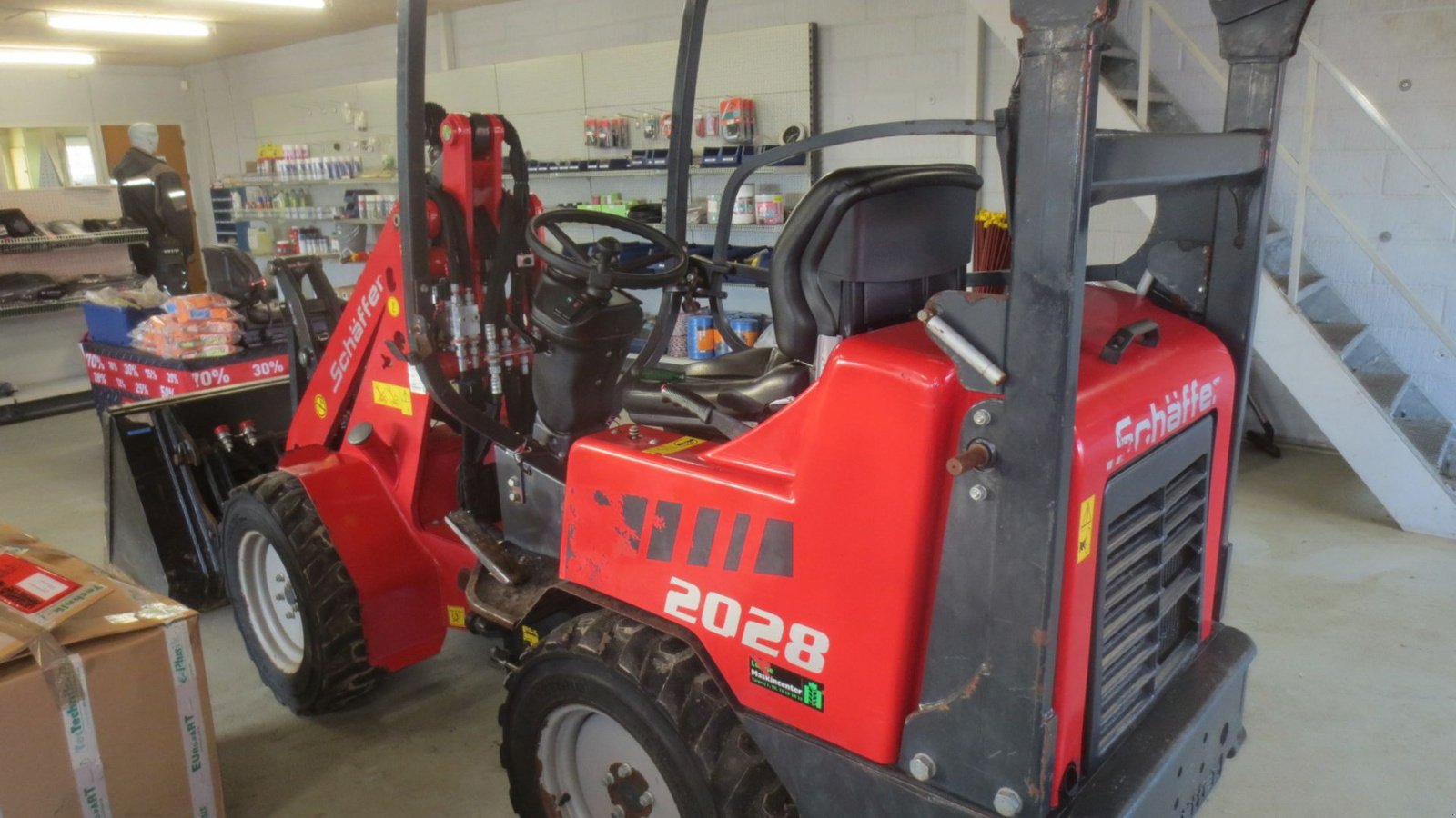 Kompaktlader za tip Schäffer 2028, Gebrauchtmaschine u Nørre Nebel (Slika 3)