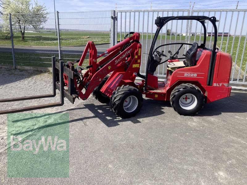 Kompaktlader Türe ait Schäffer 2028, Gebrauchtmaschine içinde Giebelstadt (resim 1)