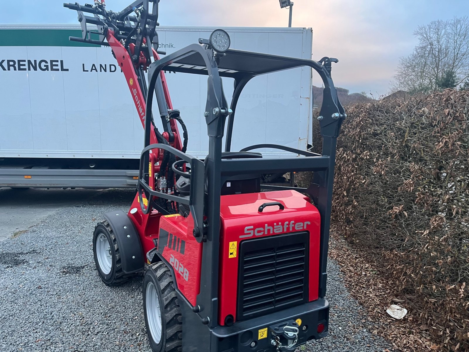 Kompaktlader typu Schäffer 2028, Neumaschine w Sundern-Stockum (Zdjęcie 4)