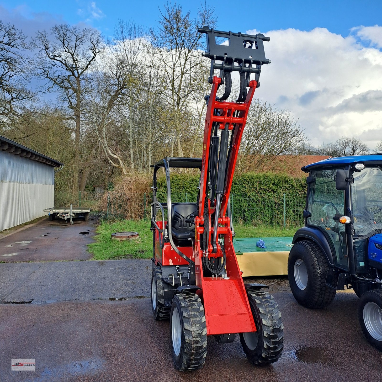 Kompaktlader typu Schäffer 2028, Neumaschine v Granzin OT Greven (Obrázek 3)