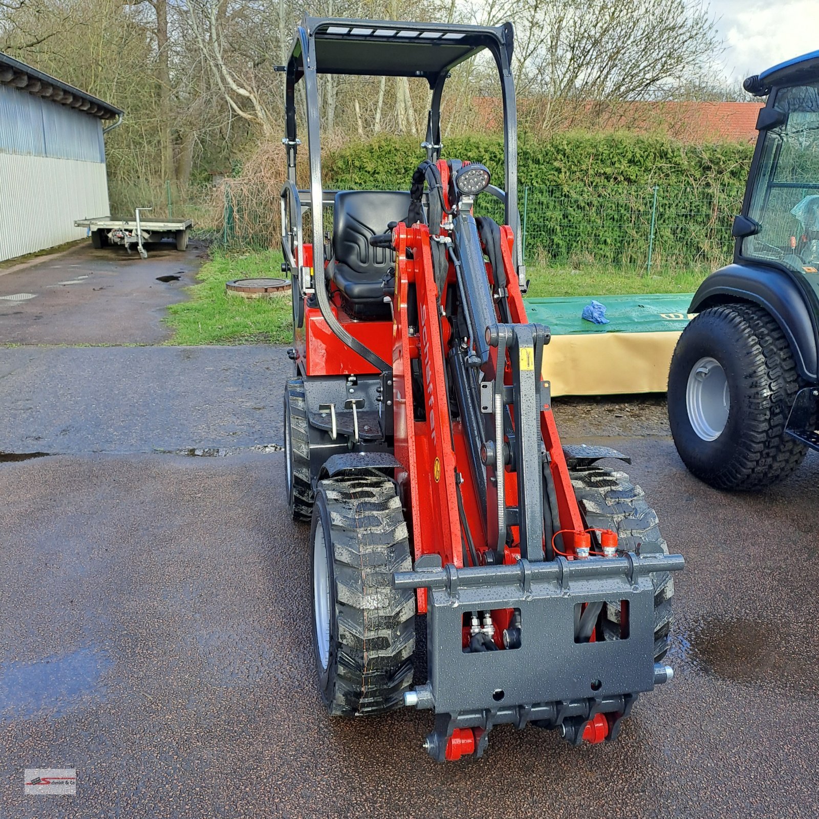 Kompaktlader typu Schäffer 2028, Neumaschine v Granzin OT Greven (Obrázek 4)