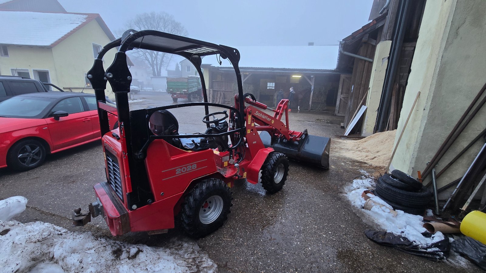 Kompaktlader от тип Schäffer 2028, Gebrauchtmaschine в Neumarkt i.d.OPf (Снимка 2)
