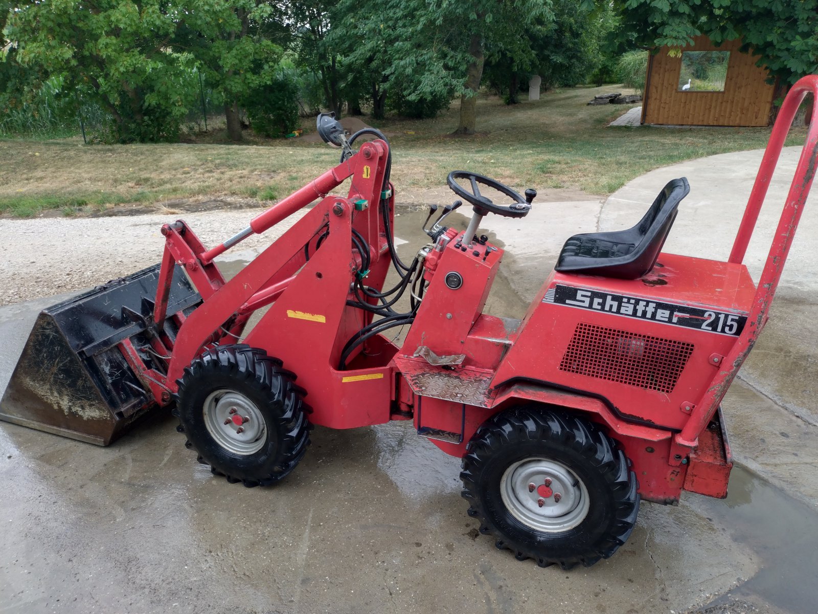 Kompaktlader типа Schäffer 215 W, Gebrauchtmaschine в Alesheim (Фотография 1)