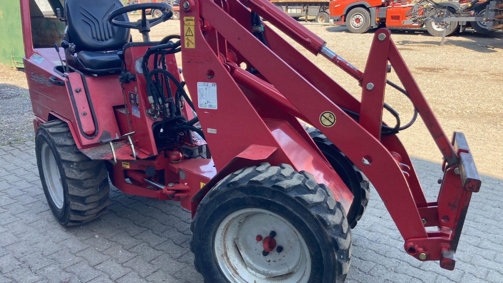 Kompaktlader типа Schäffer 217 MINILÆSSER 217, Gebrauchtmaschine в Brørup (Фотография 3)