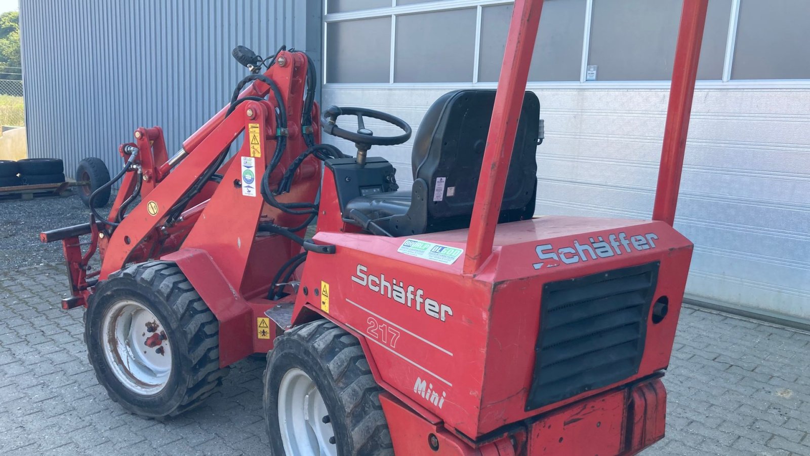 Kompaktlader типа Schäffer 217 MINILÆSSER 217, Gebrauchtmaschine в Brørup (Фотография 4)