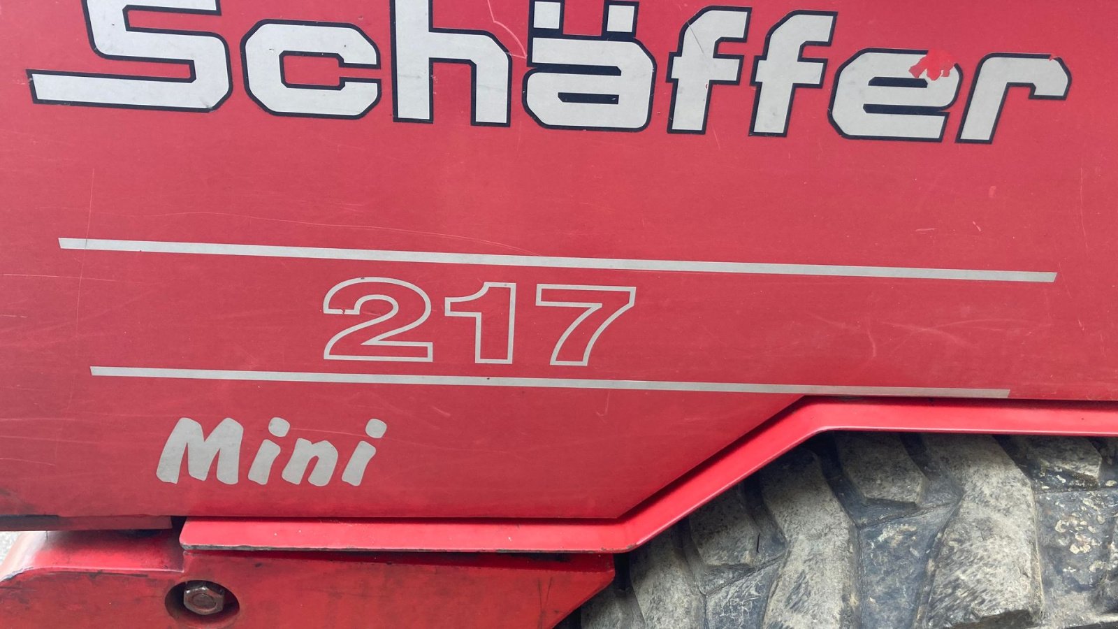 Kompaktlader типа Schäffer 217 MINILÆSSER 217, Gebrauchtmaschine в Brørup (Фотография 11)