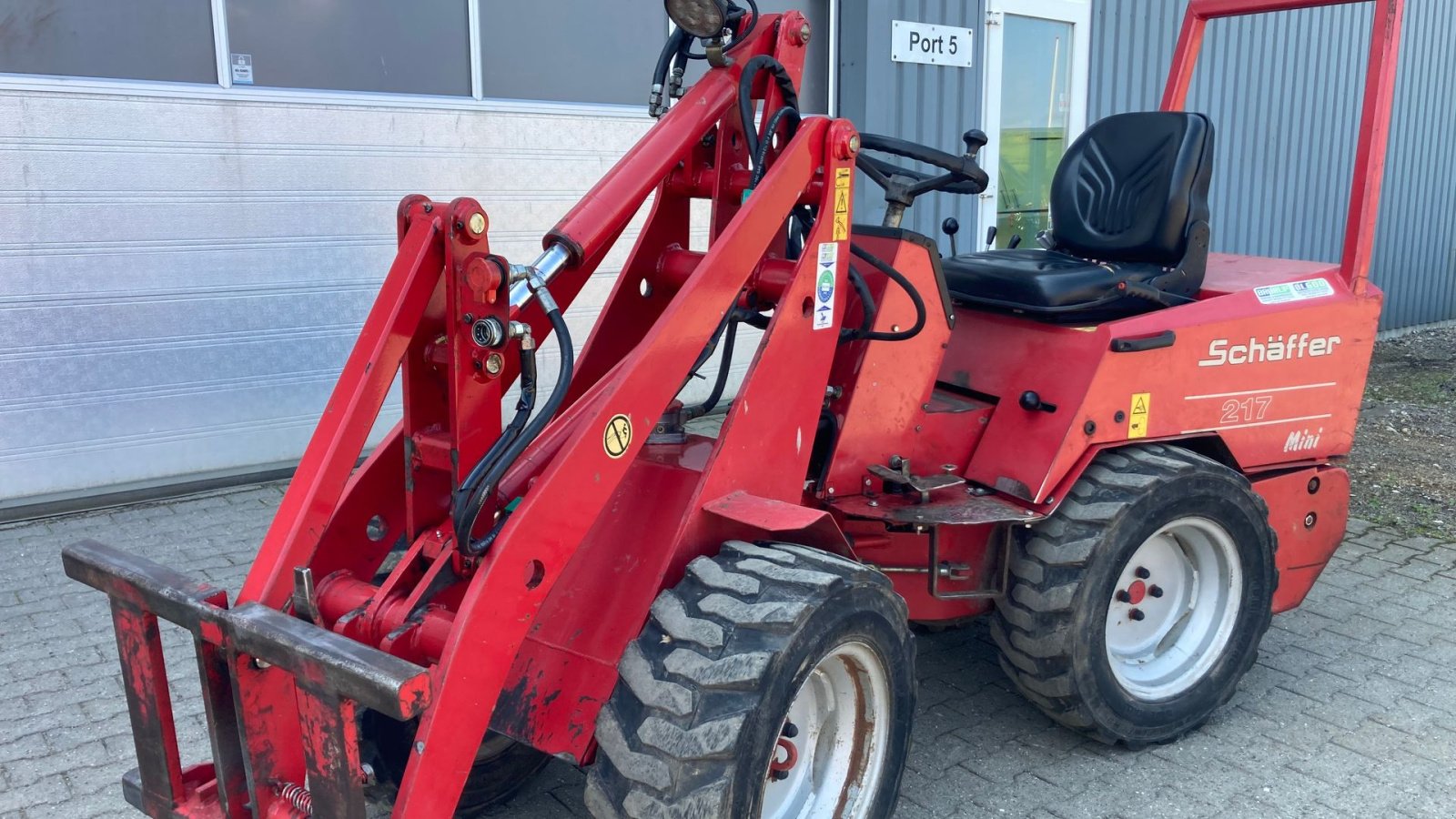 Kompaktlader типа Schäffer 217 MINILÆSSER 217, Gebrauchtmaschine в Brørup (Фотография 1)