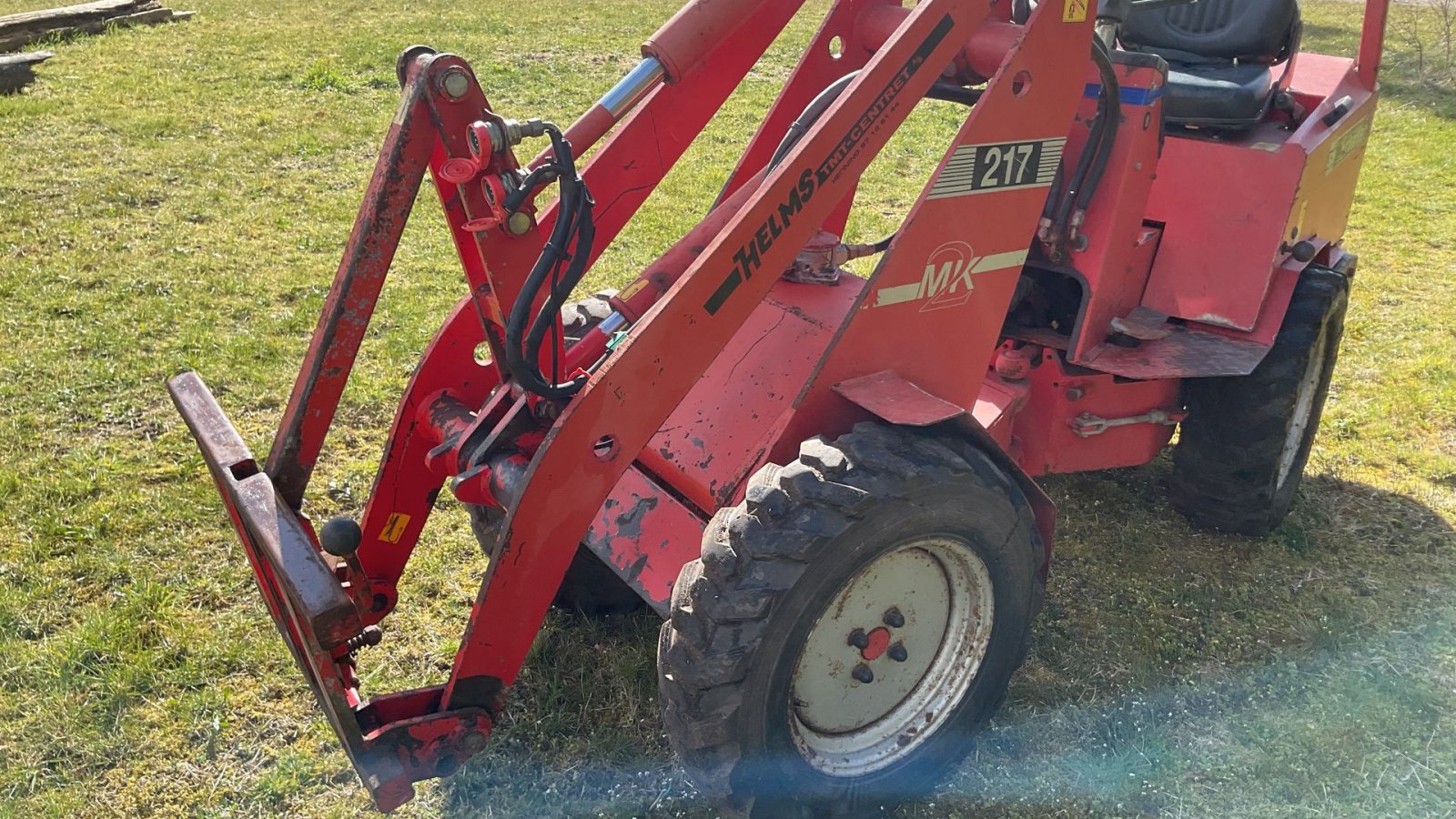Kompaktlader van het type Schäffer 217 MINILÆSSER, Gebrauchtmaschine in Bording (Foto 4)