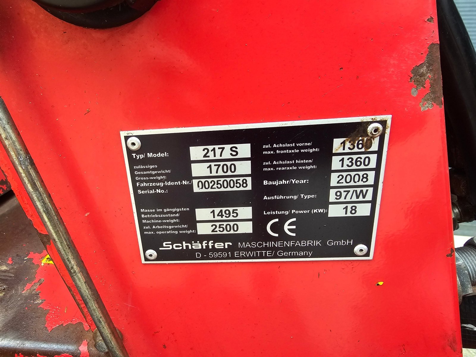Kompaktlader typu Schäffer 217 S, Gebrauchtmaschine v Pappenheim (Obrázek 2)