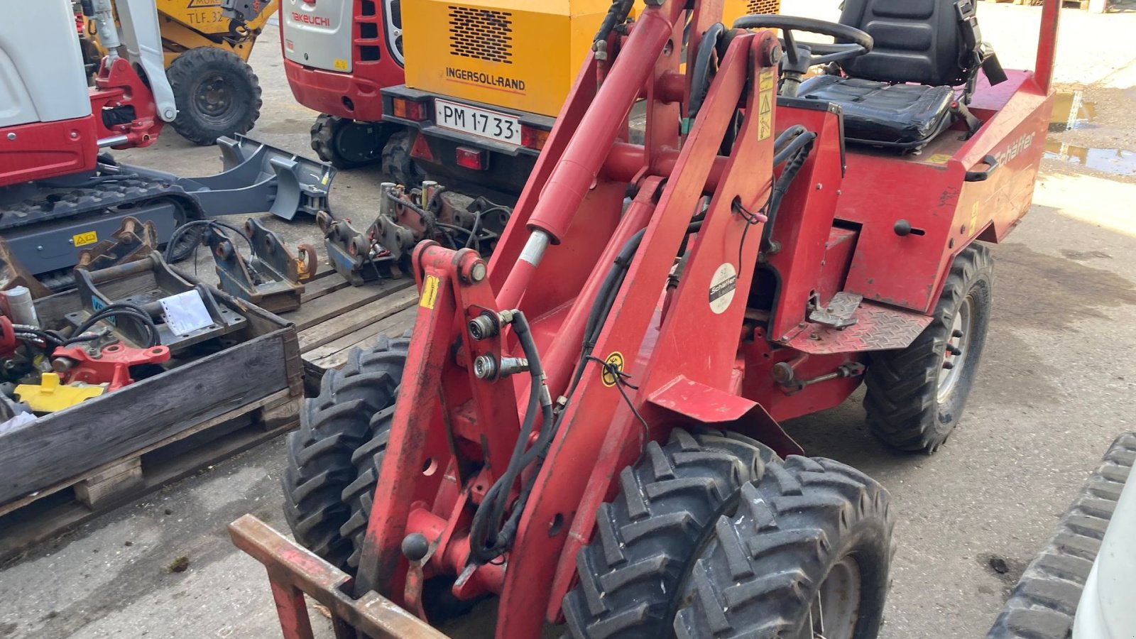 Kompaktlader typu Schäffer 217, Gebrauchtmaschine w Roskilde (Zdjęcie 2)