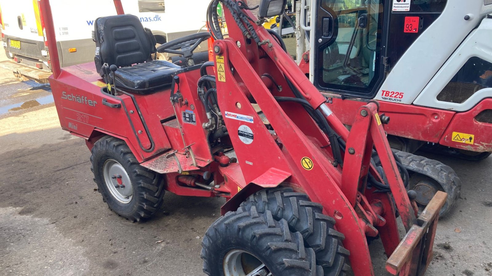 Kompaktlader typu Schäffer 217, Gebrauchtmaschine w Roskilde (Zdjęcie 1)